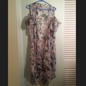 Whimsical Sheer Duster - off the shoulder, BOHO